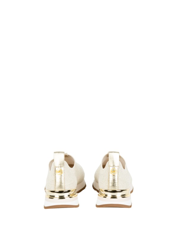 Michael Kors Nova Low-Top Sneakers Pale Gold