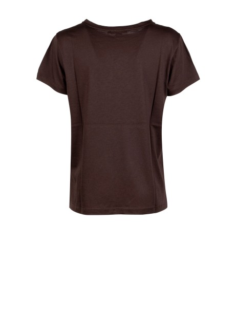 T-shirt girocollo SEVENTY in seta e jersey