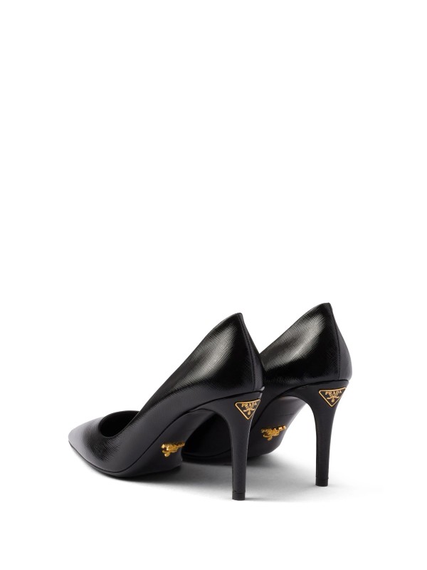 Décolleté Prada 85mm in pelle nera