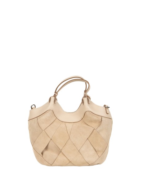 Borsa Gianni Chiarini Dua in Camoscio Beige