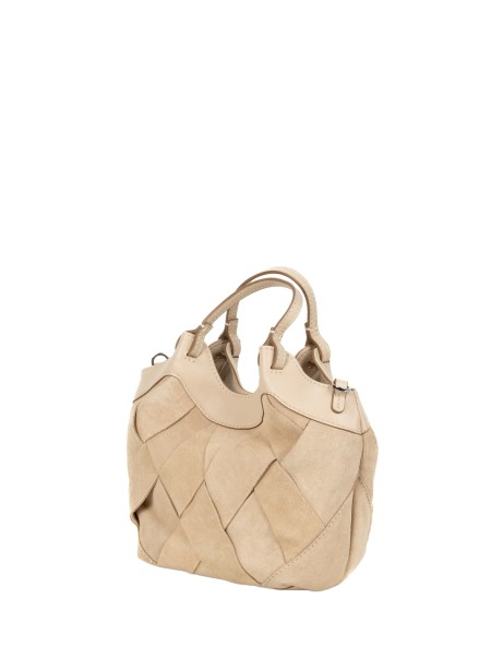 Borsa Gianni Chiarini Dua in Camoscio Beige 2