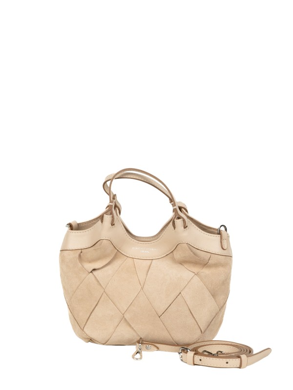 Borsa Gianni Chiarini Dua in Camoscio Beige
