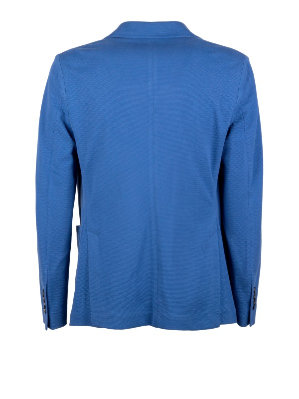 Blazer Circolo 1901 Cotone Oxford Blu Francia