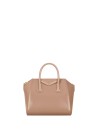 Small Antigona Bag in Blush Pink Box Leather