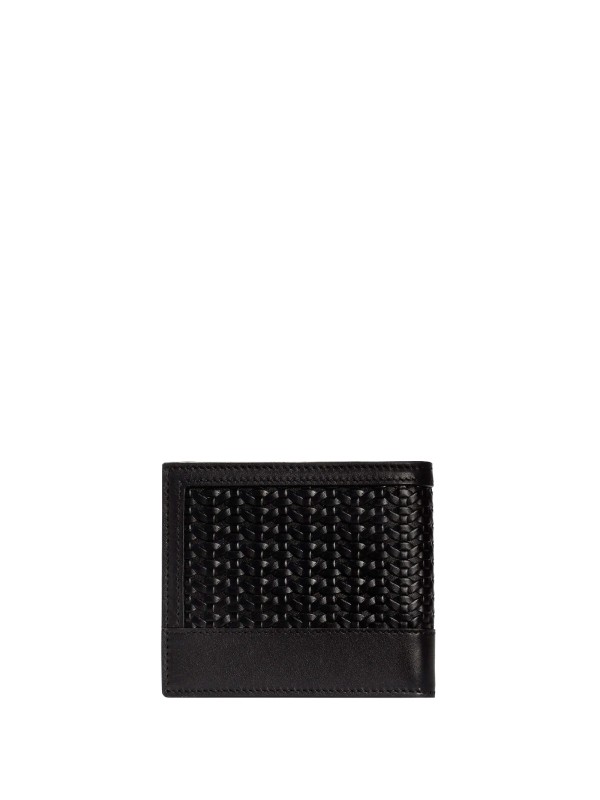 Dolce & Gabbana Bi-Fold Woven Wallet