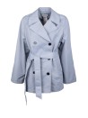 Marella Mllumido Light Blue Trench Coat