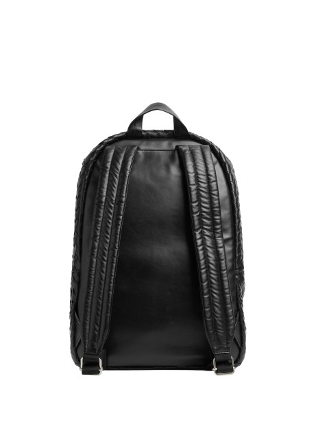 Bottega Veneta Black Intrecciato Leather Backpack