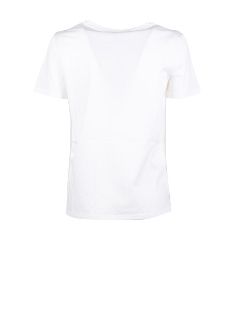 T-shirt in jersey di viscosa con fiocco sul retro 2