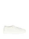 Santoni White Leather Sneakers - Italian Craftsmanship