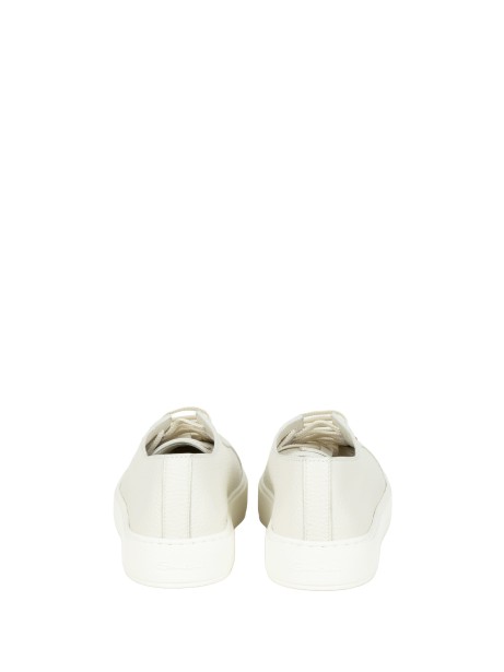 Sneakers Bianche Santoni Artigianale