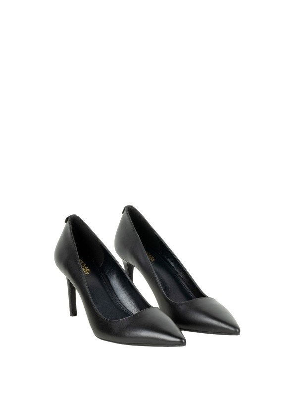 Décolleté Alina Flex in Pelle Nera di Michael Kors