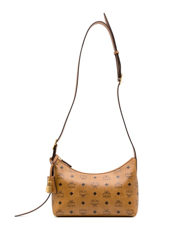 MCM Borsa Hobo Aren Pelle Cognac