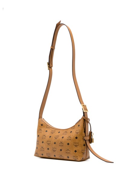 MCM Borsa Hobo Aren Pelle Cognac