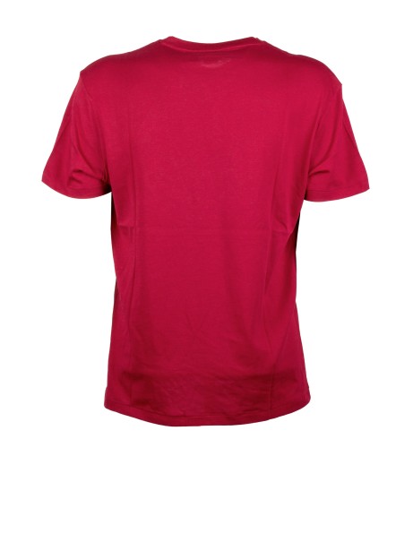 T-shirt Polo Ralph Lauren Uomo in Cotone Rosso 2