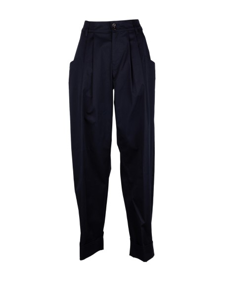 Jacquemus Pleated Wool Wide-Leg Pants