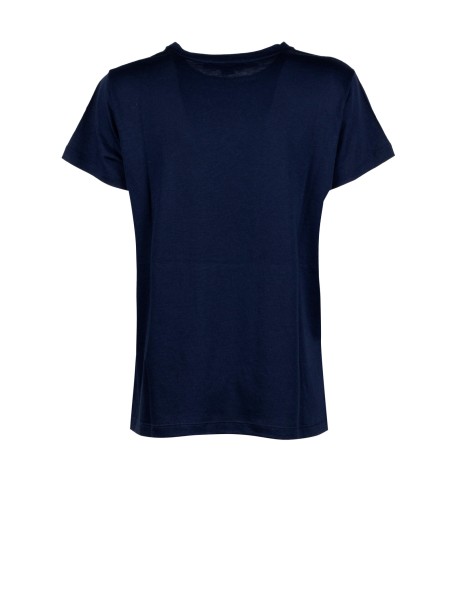 Seventy Women's Blue Silk-Blend T-Shirt