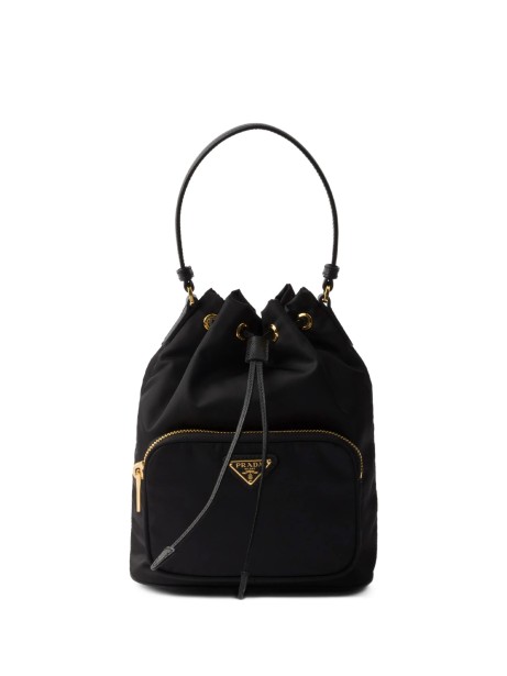 Prada Duet Re-Nylon Bucket Bag