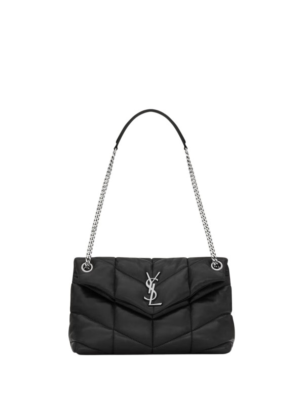 Saint Laurent Puffer Small Lambskin Bag
