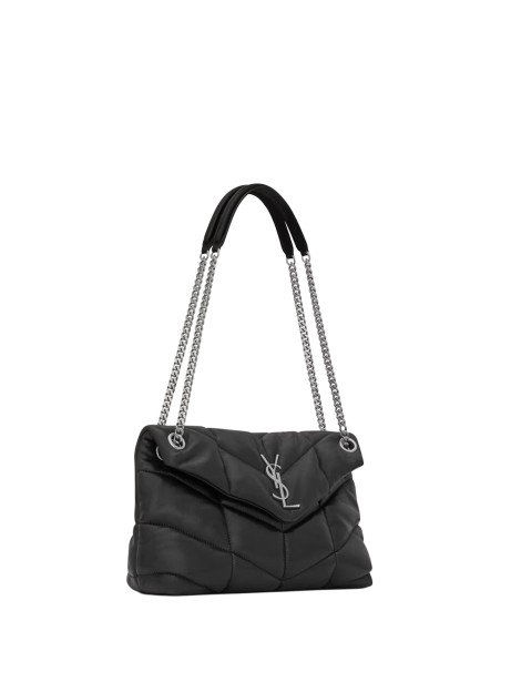 Puffer Small in Pelle di Agnello - Saint Laurent