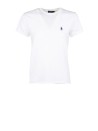 T-shirt Polo Ralph Lauren in Cotone Bianco