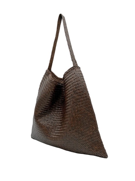 Dragon Diffusion Ars Tote Diagonal Square Tote in Dark Brown 2