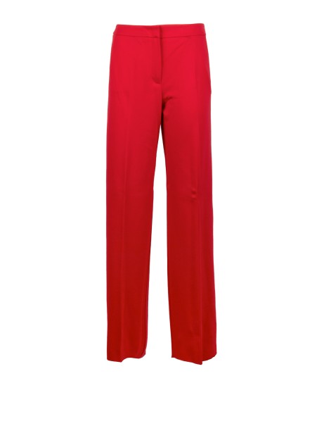 Pantalone Morbido Stretch Rosso - Marella