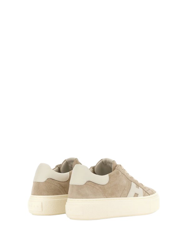 Hogan Crosswind Women's Sneakers - Beige Suede