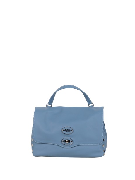Zanellato Postina® Small Blue Leather Handbag