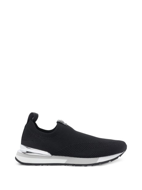 Michael Kors Women's Black Slip-On Sneakers