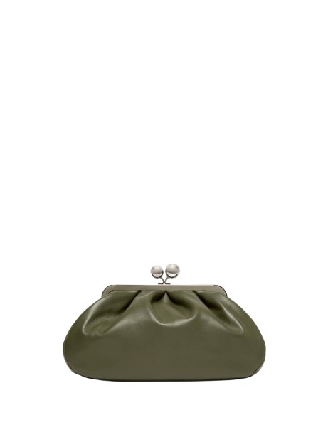 Pochette Provino in Pelle Nera di Weekend Max Mara