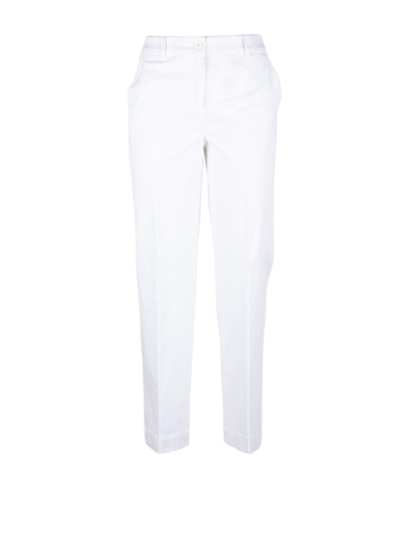 VIA MASINI 80 Women's White Chinos