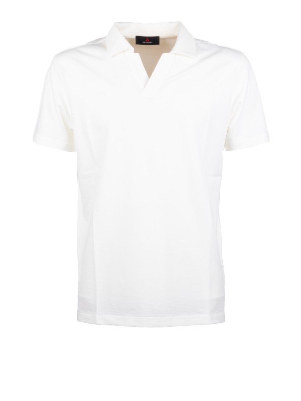 Peuterey Men's White Polo Shirt