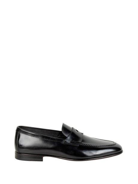 Church's Maesteg Black Leather Penny Loafers