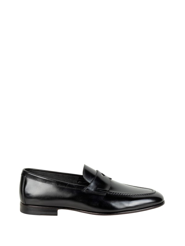 Church's Maesteg Black Leather Penny Loafers