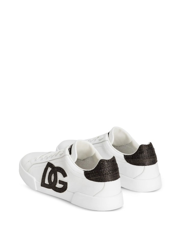 Sneaker Portofino Light Strobel in Pelle di Dolce & Gabbana
