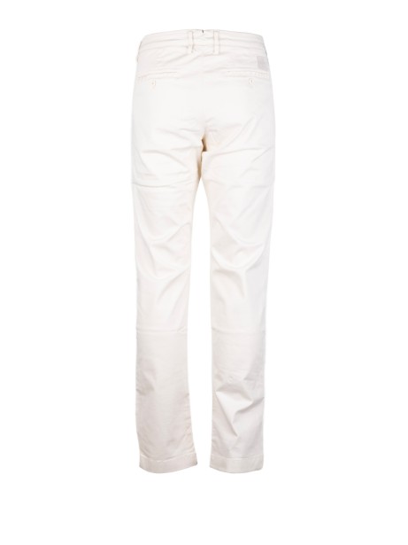 STILOSOPHY Men's Ivory Chinos - Italian-Made Comfort
