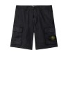 Bermuda Cargo Stone Island in Nylon Panama-TC con Vestibilità Ampia