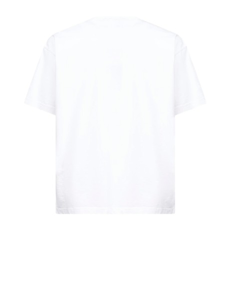 T-shirt Bianca in Cotone per Uomo di Stone Island 2