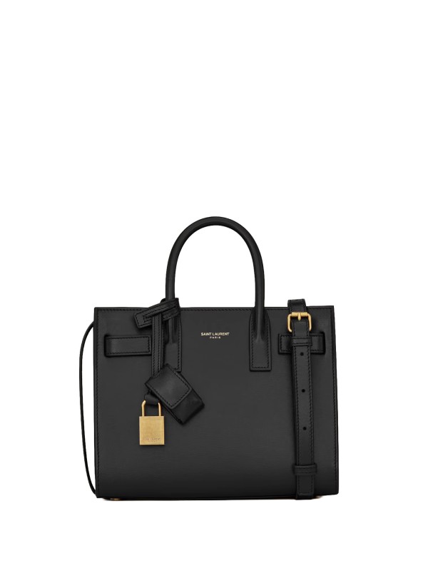 Sac de Jour Nano in Pelle Liscia di Saint Laurent