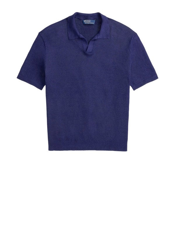 Textured Stretch Linen-Blend Sweater