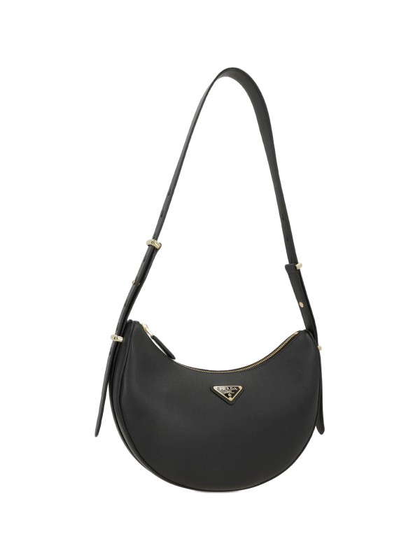 Prada Arqué Small Leather Shoulder Bag
