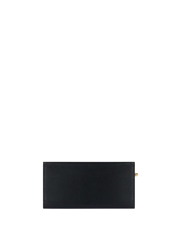 Givenchy Black Leather Long Wallet