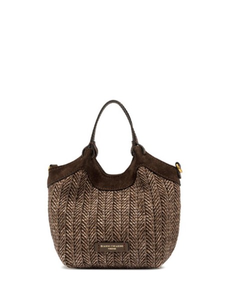 Gianni Chiarini Brown Leather Handbag