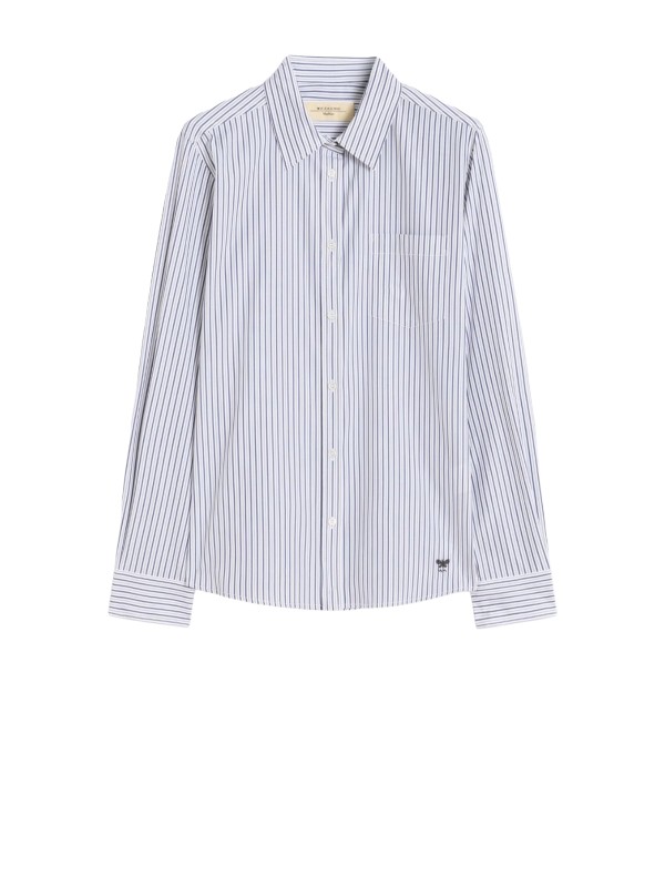 Camicia in denim blu notte - Max Mara