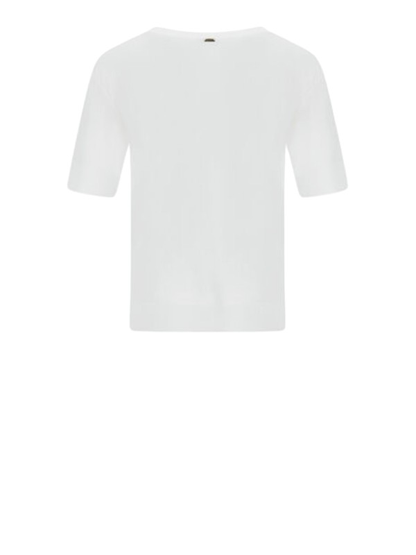 Herno Bianca Superfine Cotton Stretch T-Shirt