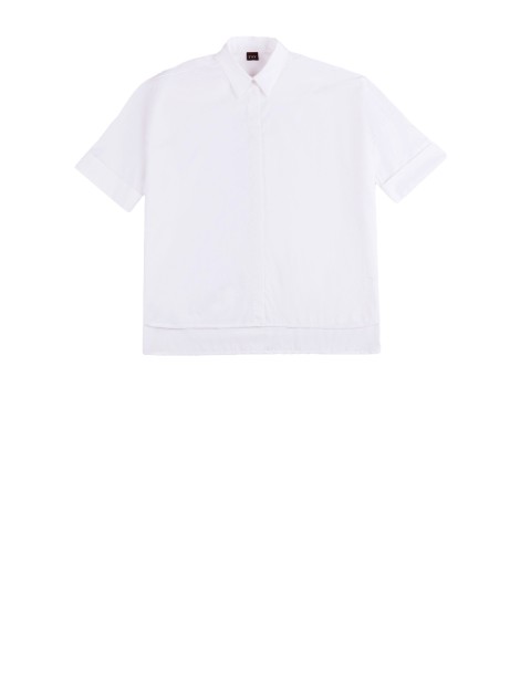Fay Comfort Fit Stretch Poplin Shirt