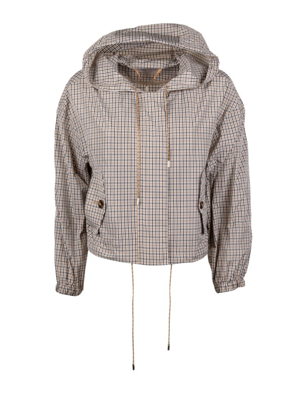 Bomber con Cappuccio EMME Marella - Beige