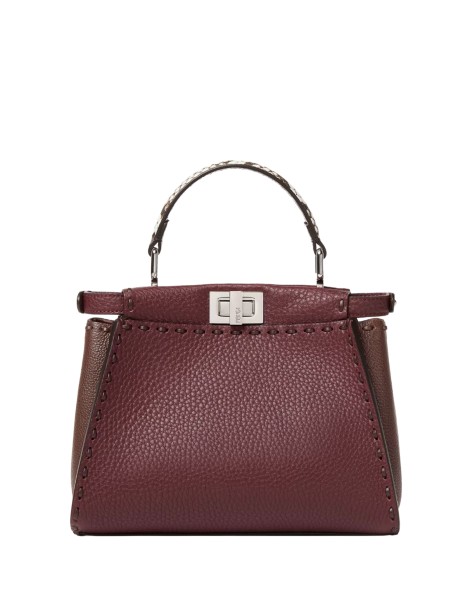 Fendi Peekaboo Mini Cuoio Romano Leather Bag