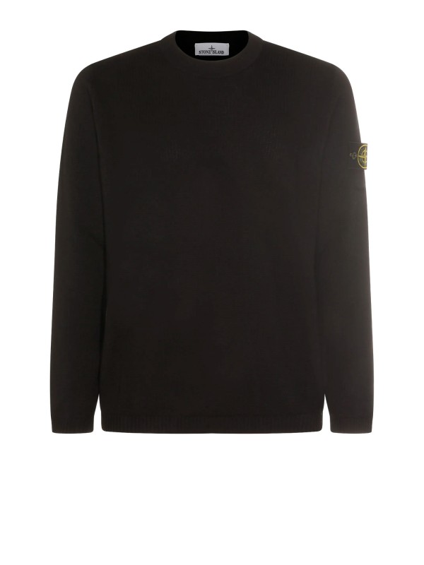 Stone Island Vanisé Brushed Heavy Cotton Jersey Crewneck Sweatshirt