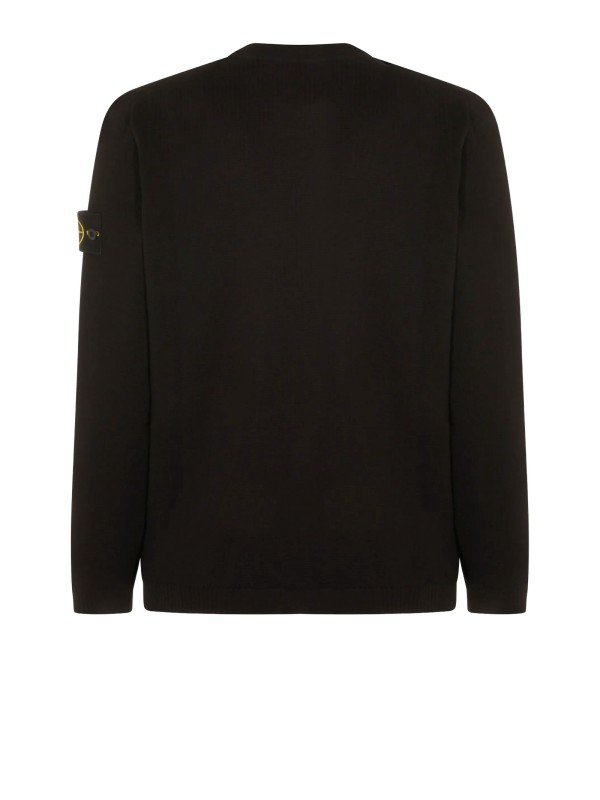 Stone Island Vanisé Brushed Heavy Cotton Jersey Crewneck Sweatshirt